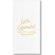 Fun Let's Celebrate Luxury Deville Guest Towels Image 6 of 6